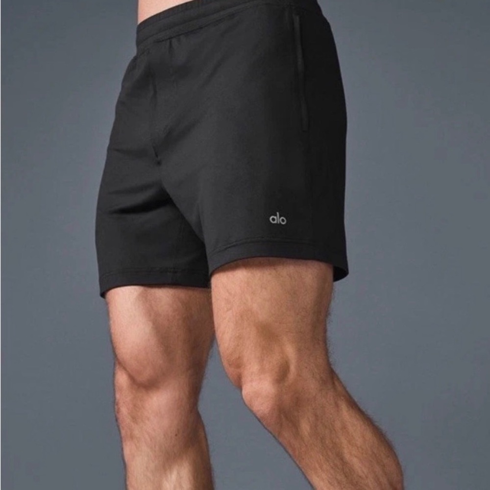 3RD RESTOCK ALO Yoga Mens Conquer React” Performance Short 7” Inseam (L)